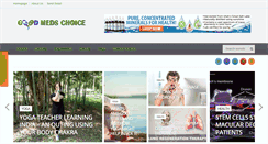 Desktop Screenshot of goodmedschoice.com